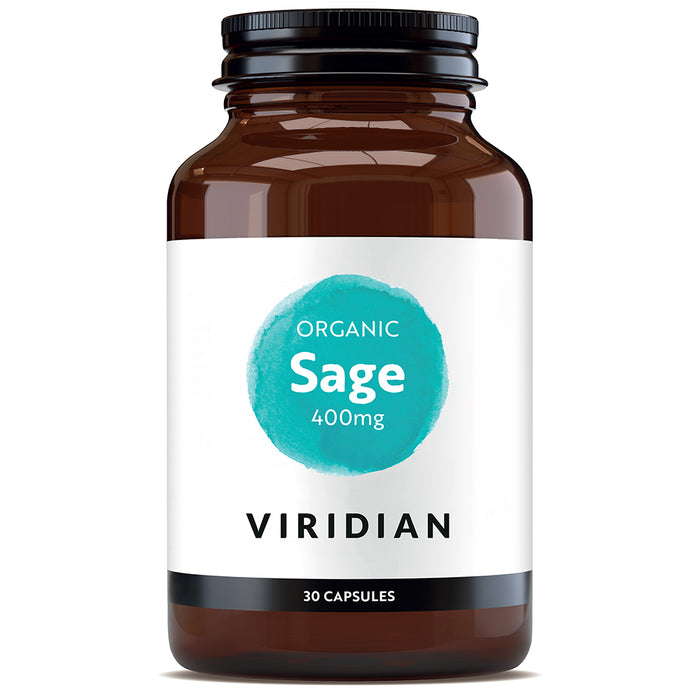 Viridian Organic Sage 400mg 30's