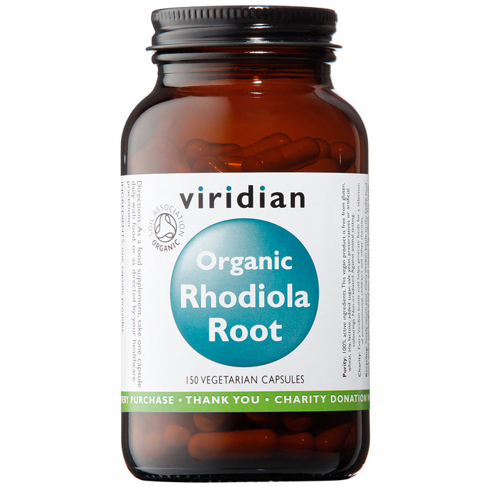 Viridian Organic Rhodiola Root 150's