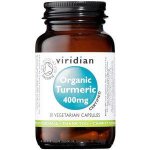 organic turmeric 400mg 30s