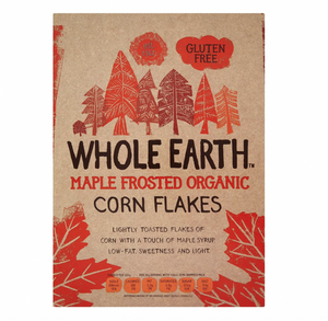 Whole Earth  Maple Frosted Organic Corn Flakes 375g