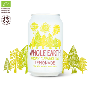 Whole Earth  Organic Sparkling Lemonade 330ml