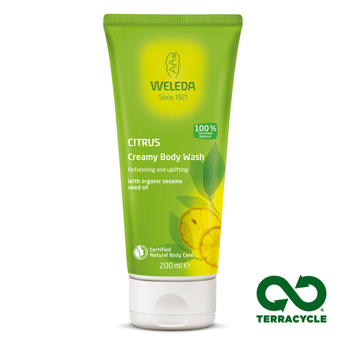 Weleda Refresh Creamy Body Wash Citrus 200ml