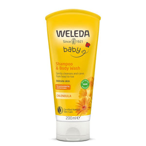 baby calendula shampoo bodywash 200ml