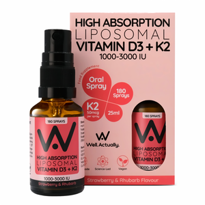 liposomal vitamin d3 2000iu k2 spray strawberry rhubarb 30ml