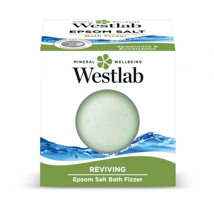 Westlab Reviving Epsom Salt Bath Fizzer Spearmint & Eucalyptus
