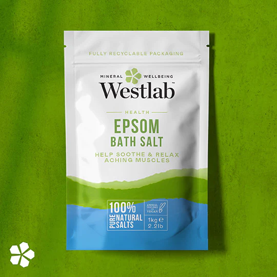 Westlab Health Epsom Bath Salt 1kg
