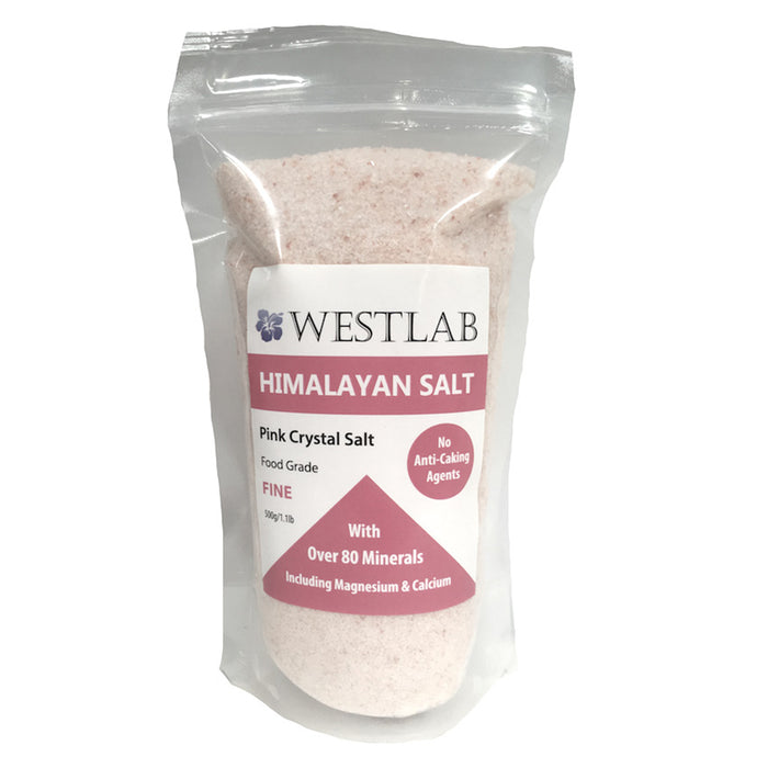 Westlab Himalayan Salt Food Grade 500g Fine