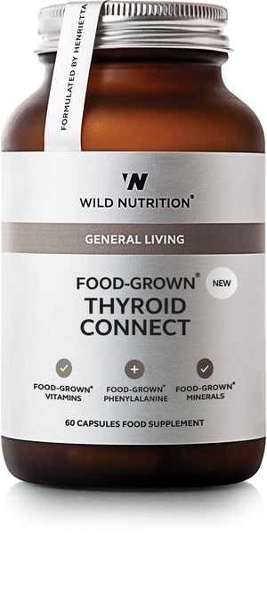 Wild Nutrition General Living Food-Grown Thyroid Connect 60's