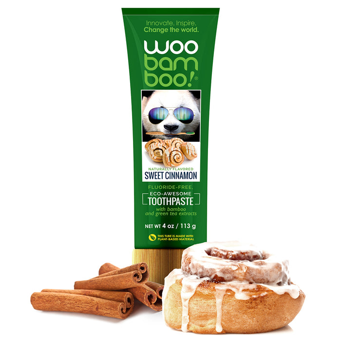 Woobamboo Sweet Cinnamon Eco-Awesome Toothpaste 113g