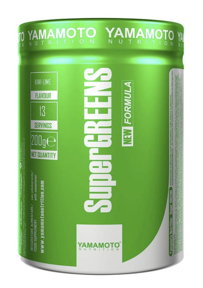 Yamamoto Nutrition Super Greens, Mint Lime - 200 grams