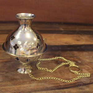 Hanging Brass Incense Burner