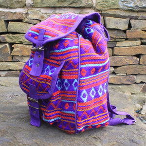 Small Nepali Backpacks  - Violet