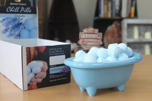 Ceramic Mini Bath - Baby Blue