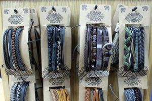 Mens Bracelet Sets - Dark & Handsome (asst)