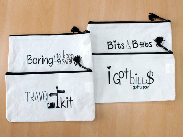 Get Organised Pouch - Bits & Bobs