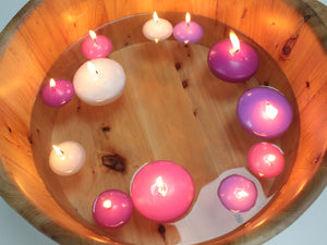 Small Floating Candle - Lavender