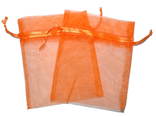 Med Organza Bags - Orange