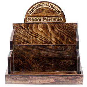 Room Perfume Display Stand - Mango Wood