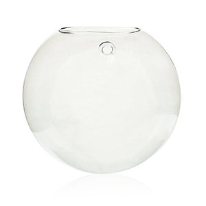 All Glass Terrarium - Large Hanging Wall Bowl