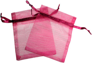 Small Organza Bags - Wine