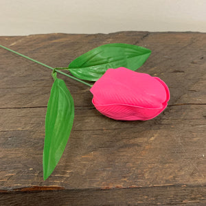 Craft Soap Flower - Med Tulip - Rose
