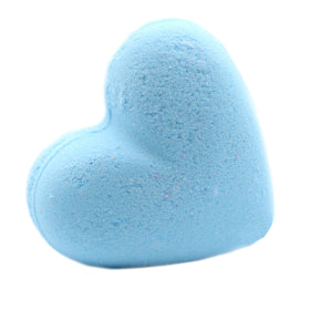 Love Heart Bath Bomb 70g - Baby Powder