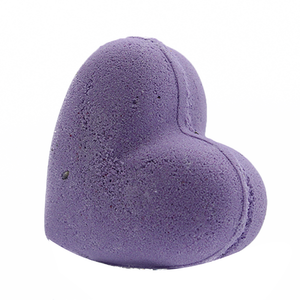 Love Heart Bath Bomb 70g - French Lavender