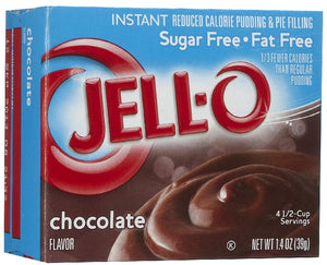 Jell-O Instant Pudding & Pie Filling Sugar Free, Chocolate - 39 grams