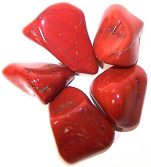 L Tumble Stones - Jasper - Red