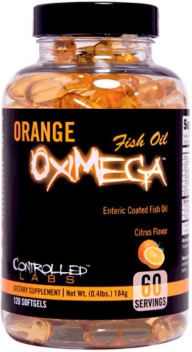 Controlled Labs Orange OxiMega Fish Oil - 120 softgels