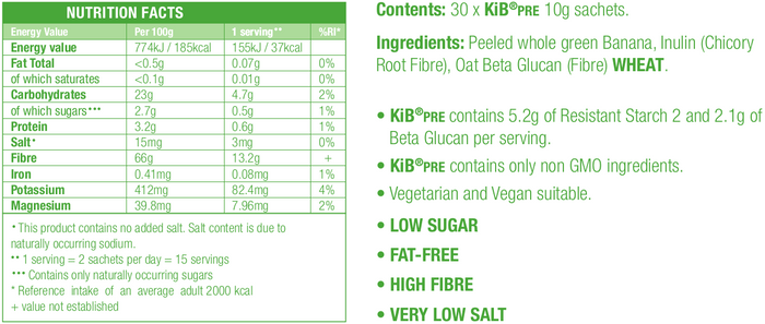 KiB Healthcare Limited KiBPRE (sachets) 30's (Currently Unavailable - Long Term Out of Stock)