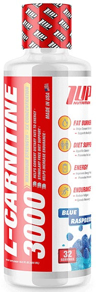 1Up Nutrition L-Carnitine 3000, Kiwi Lemon - 480 ml.