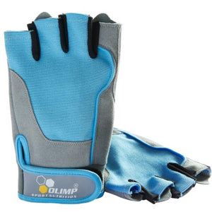Olimp Accessories Fitness One, Training Gloves, Blue - Medium