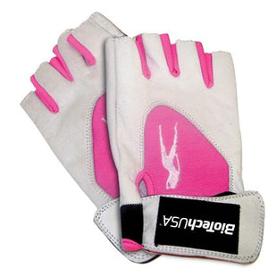 BioTechUSA Accessories Lady 1 Gloves, White Pink - Small