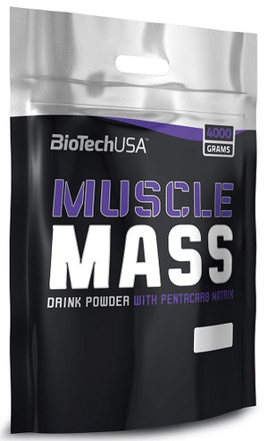 BioTechUSA Muscle Mass, Chocolate (EAN 5999076223206) - 4000 grams