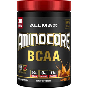 AllMax Nutrition Aminocore BCAA, White Grape - 315 grams