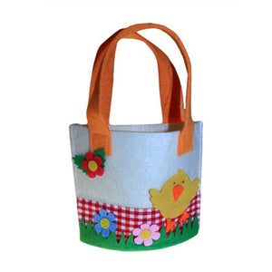 Spring Felt Gift Bags - Small Chick Asst