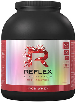 Reflex Nutrition 100% Whey, Strawberries & Raspberry - 2000 grams