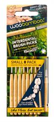 Woobamboo Bamboo Interdental Brush Picks -Small (8 pack)