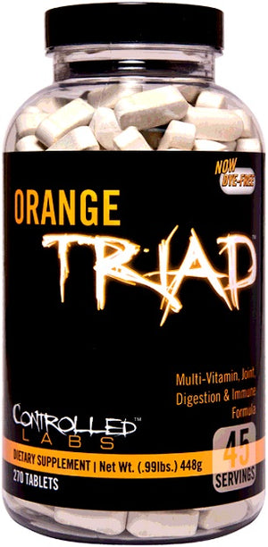 Controlled Labs Orange Triad - 270 tablets