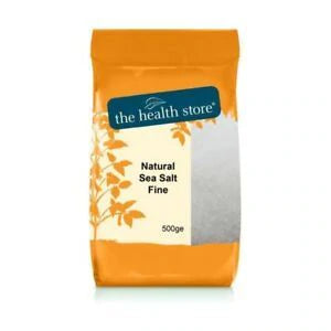 The Health Store Natural Sea Salt Fine 500g