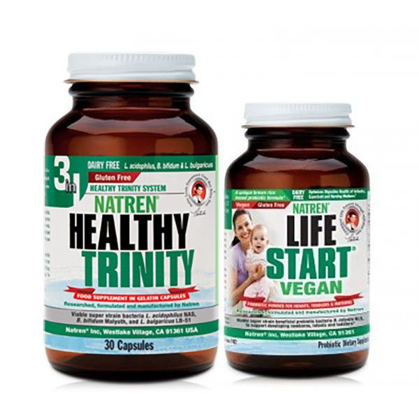 Natren Healthy Trinity 3 in 1 and Lifestart Dairy Free