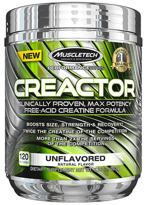 MuscleTech Creactor, Lemon-Lime Twist - 220 grams