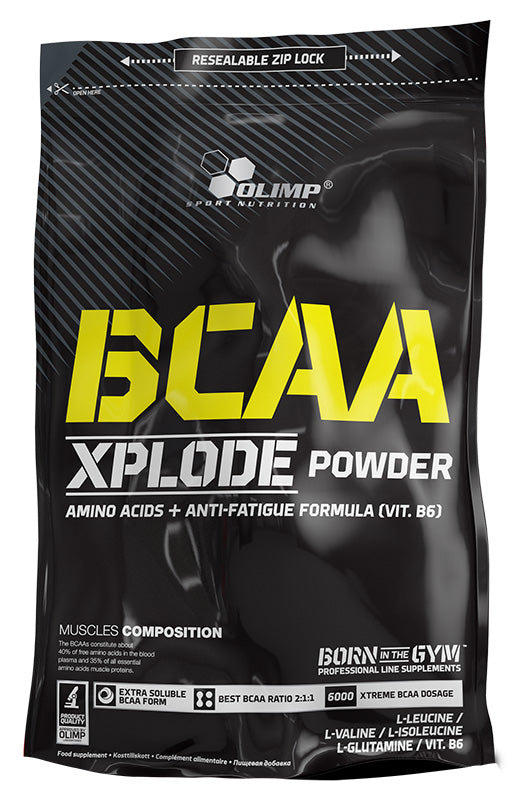 Olimp Nutrition BCAA Xplode, Strawberry Fit - 1000 grams