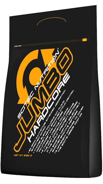 SciTec Jumbo Hardcore, Banana Yoghurt - 6120 grams