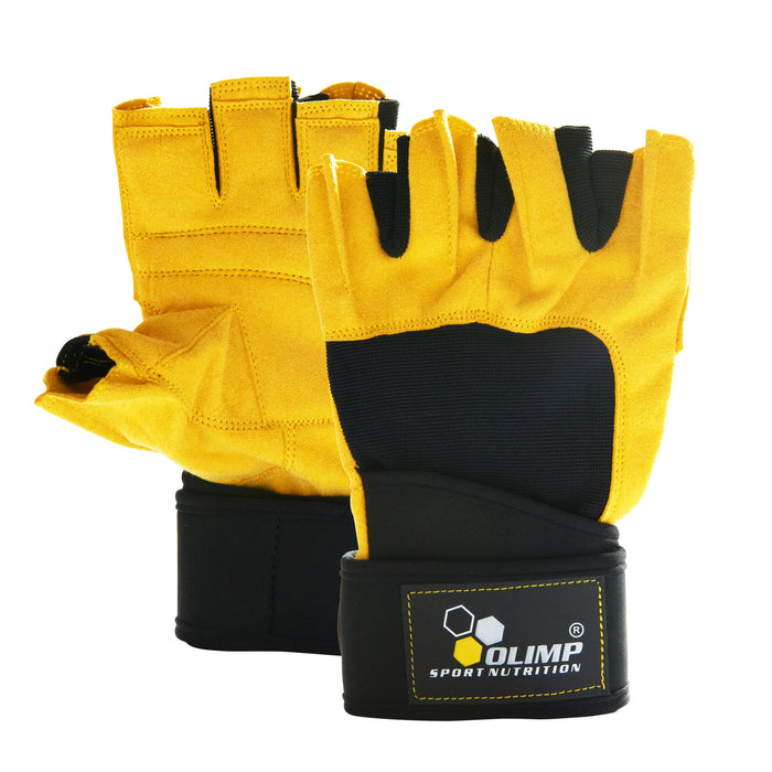 Olimp Accessories Hardcore Raptor, Training Gloves, Yellow - Small