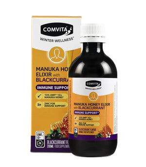 Comvita Manuka Honey Elixir with Blackcurrant Immune Support 200ml