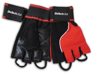 BioTechUSA Accessories Memphis 1 Gloves, Red Black - Medium