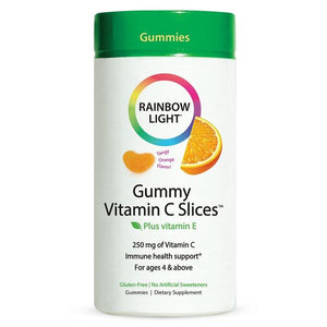 Rainbow Light Gummy Vitamin C Slices, Tangy Orange - 90 gummies
