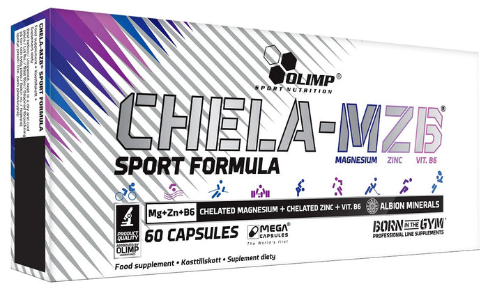 Olimp Nutrition Chela MZB, Sport Formula - 60 mega caps